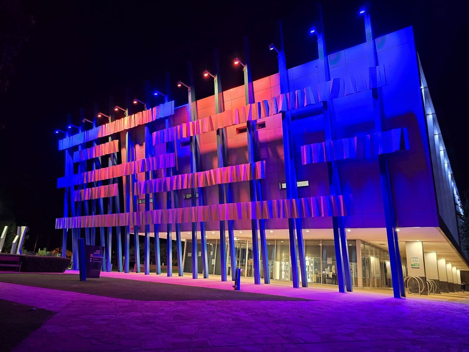 Gosnells Civic Centre Facade Lighting