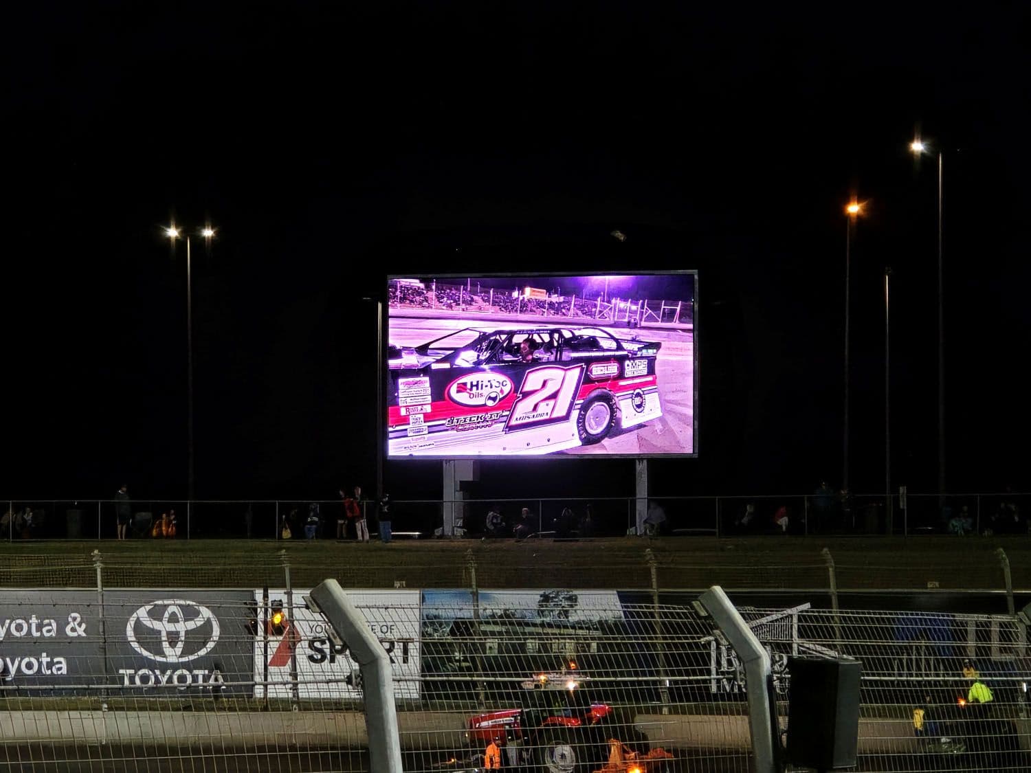 Perth Motorplex Super Screen